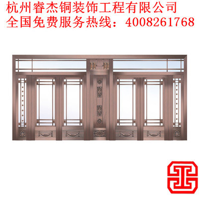 生产高档铜门 别墅铜门 旋转铜门 市场畅销 – 产品展示 - 